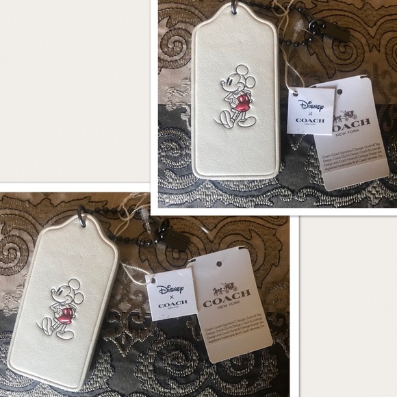 ✨COACH✨LAST 1✨LIMITED EDITION Mickey Mouse HangTag - Picture 3 of 5